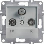 Schneider Electric Mazgas R- TV- SAT, be aliuminio rėmelio (EPH3500161)