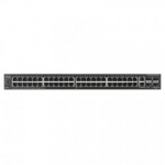 &Scaron;akotuvas Cisco SF500-48P-K9-G5 | Jungiklis | 48x 100Mb/s PoE, 2x Combo (RJ45/SFP) + 2x SFP+, Zarządzalny