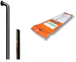 Cn Spoke CNSPOKE stipinai STD14 2.0-2.0-2.0 nerūdijančio plieno 230mm juoda + nyple 144pt. - CN- STD230C
