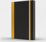 Like U Notebook B5 Pro L juodas / geltonas tinklelis