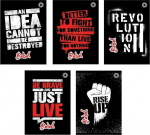 Ziemia Obiecana Notebook A5 / 80K linijos Rebels (5vnt)