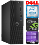 DELL 3050 SFF i3-7100 8GB 256SSD M.2 NVME GT1030 2GB WIN10Pro (RW32847) (Atnaujinta)