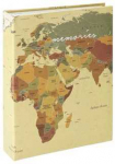 Hama album memo WORLD MAP 10x15/200, descriptive labels