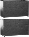 Sodo baldų uždangalai, 2vnt., 170x94x70cm, 8 kilputės