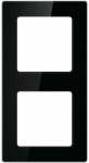 Dvigubo rėmo lizdas Avatto N-TS10-Frame-B2 (juodas)