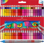 Faber-Castell - Double fibre-tip pen set (40 pcs) (151140)