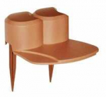 Prosperplast Vejos kra&scaron;to juosta 3.1m terakotos sp.