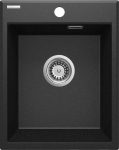Deante granitinė virtuvinė plautuvė Deante Eridan ZQE G104, Metallic graphite