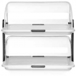 Vitrina maistui demonstruoti su dvigubu RollTop dangteliu &ndash; Hendi 871713