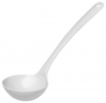 Baltas melamino kau&scaron;as sriuboms ir padažams 0,14 l - Hendi 563700