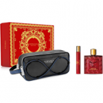 Kvepalų rinkinys vyrams Versace Eros Flame (EDP 100 ml + EDP, 10 ml + kosmetinė)