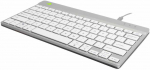 Klaviatūra R-GO Tools R-Go Tools Compact Break RGOCONDWDWH, Mini, su laidu, USB, QWERTY, Baltas