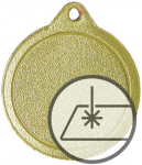 Detal Medalis su graviravimu ant laminato