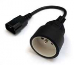 Oem Sumažinimas UPS (IEC320-C14) - FR lizdas (CEE7/5), 30 cm