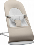 BABYBJORN gultukas BALANCE Soft Woven/Jersey, beige/pilkas, 005383 (Nemokamas pristatymas)