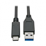 PremiumCord jungiamasis USB 3.2 laidas su USB-C - USB-A jungtimis 1 m juodos spalvos