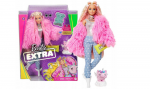 Lėlė Barbie Extra Rožinė Coat With Pig Unicorn rinkinys GRN28