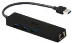 I-tec Advance U3GL3SLIM sąsajos &scaron;akotuvas USB 3.2 Gen 1 (3.1 Gen 1) Type-A Juoda