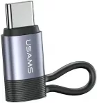 USAMS adapteris AU17 Lightning – USB-C 30W aliuminis SJ677LN01 (US-SJ677)