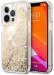 Dėklas Guess Glitter Charms iPhone 13 Pro Case - Gold