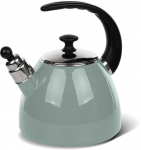 Balbina enamelled conical virdulys 2,5 L sage
