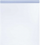 Langų plėvelė, skaidri pilka, 90x500cm, PVC, statinė, matinė