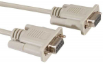 Roline DB-9 - DB-9, 1.8m, Pilka (11.01.9018)