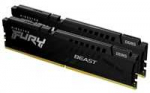 RAM Kingston KF568C34BBEK2-32 32GB 6800MT/s DDR5 CL34 DIMM (Kit of 2) FURY Beast Juodas EXPO | Kingstonas
