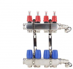 U Tube Reguliuoj. kolektorius su debitom. 1 IN x 3/4 IN, 2 žiedai