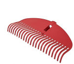 Haushalt Sachs RAKE FAN-SHAPE PLASTIC 23T NO HANDLE H