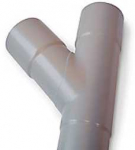 Plastmo As Plastmo at&scaron;aka vamzdis 75&deg; Pilka 75 - Plastmo