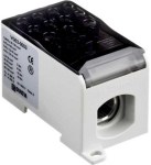 Ouneva Oy OJL paskirstymo blokas 280A. Įvadas Al/Cu 35-120mm2. Cu i&scaron;ėjimo anga 2*(6-35)+5*(2,5-16)+4*(2,5-10)