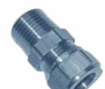 Vsh Fittings Bv VSH suspaudimo adapterio nipelis, chromuotas, 10 mm x 1/2