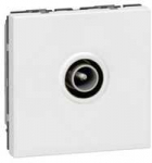 LEGRAND Antenos lizdas, vienas TV ki&scaron;tukas, 9,52 mm2, modulis, baltas