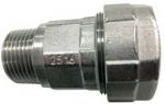 Grameta As TEA adapterio nipelis 1/2' - &bdquo;Kronos Push&ldquo; plieniniam vamzdžiui, TEA dengtas pavir&scaron;ius