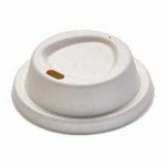 Multi Dangtelis, auk&scaron;tas &Oslash;80 mm, su gertuvės skylute. I&scaron; cukranendrių i&scaron;spaudos. Biologi&scaron;kai skaidomos. Natūraliai rudos spalvos. 50 vnt./vnt. - (50 vnt.)