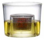 Multi Stiklinės bombos tipo taurės &bdquo;Forever&ldquo;, 8 cl, &Oslash;76 x A64 mm, skaidrios polikarbonato (36 vnt.)