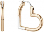 Lacoste Romanti&scaron;ki bronziniai auskarai Heart Ines 2040330