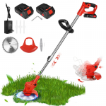 Akumuliatorinis trimeris, su 2 akumuliatoriais 3.0Ah ir įkrovikliu