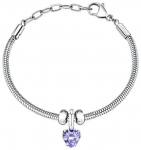 Morellato Žavinga plieninė apyrankė su la&scaron;o formos &scaron;irdele SCZ1345