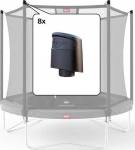 Vir&scaron;utiniai apsauginiai dangteliai Berg, skirti batuto tinklui Comfort, 8vnt.