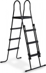 EXIT pool ladder for frame height of 108-122cm - juodas