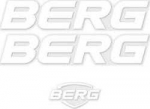 Berg Dempy - Sticker set Juodas