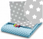 Babymam Vaiki&scaron;kas komplektas pledas ir pagalvė, 75x55/25x35 cm