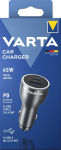 Įkroviklis Varta Varta Ladeger&auml;t 45W Car Charger 1x USB-A 1x USB-C
