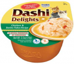 Kačių Skanėstai - Inaba Dashi Delights Vi&scaron;tiena Su Bonito Dribsniais Sultinyje.