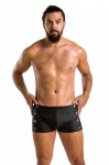 Passion Men PASSION DAVID Short Juodas L/XL - Modern Polyurethane-Polyester Blend