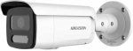 Hikvision bullet DS-2CD2T87G2H-LISU/SLeF F2.8 (balta, 8 MP, 30 m. IR; 30 m. LED, hibridinė &scaron;viesa)