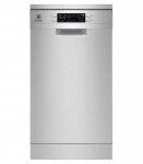 45 cm pločio ner.plieno spalvos indaplovė Electrolux ESA63200SX