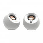 Kompiuterio kolonėlės Creative Pebble V3, baltos spalvos